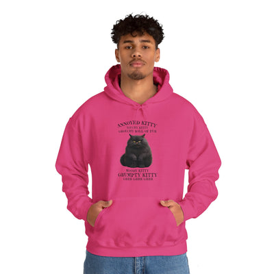 Annoyed Kitty Hooded Sweatshirt