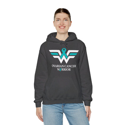 Ovarian Cancer Warrior Hooded Sweatshirt