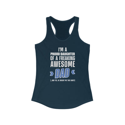 I'm proud daughter Racerback Tank