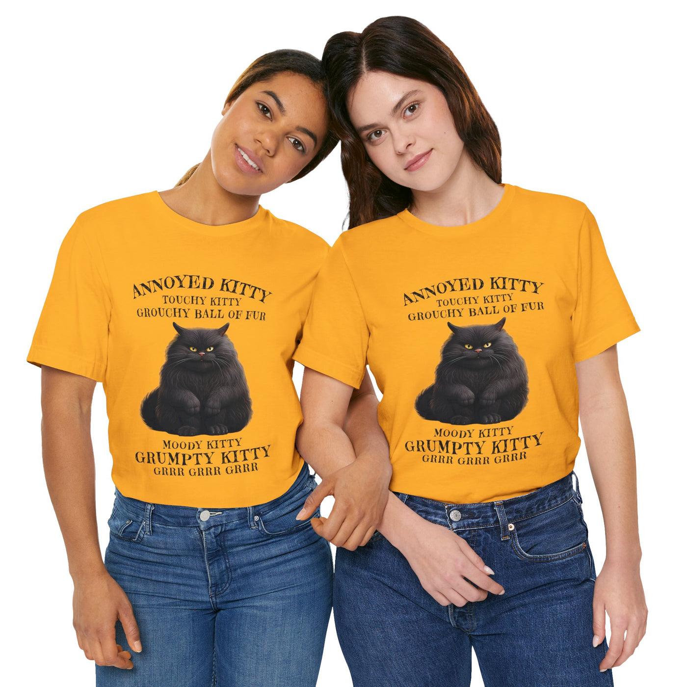 Annoyed Kitty Short Sleeve Tee