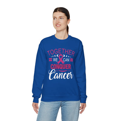 We Can Conquer Short Crewneck Sweatshirt