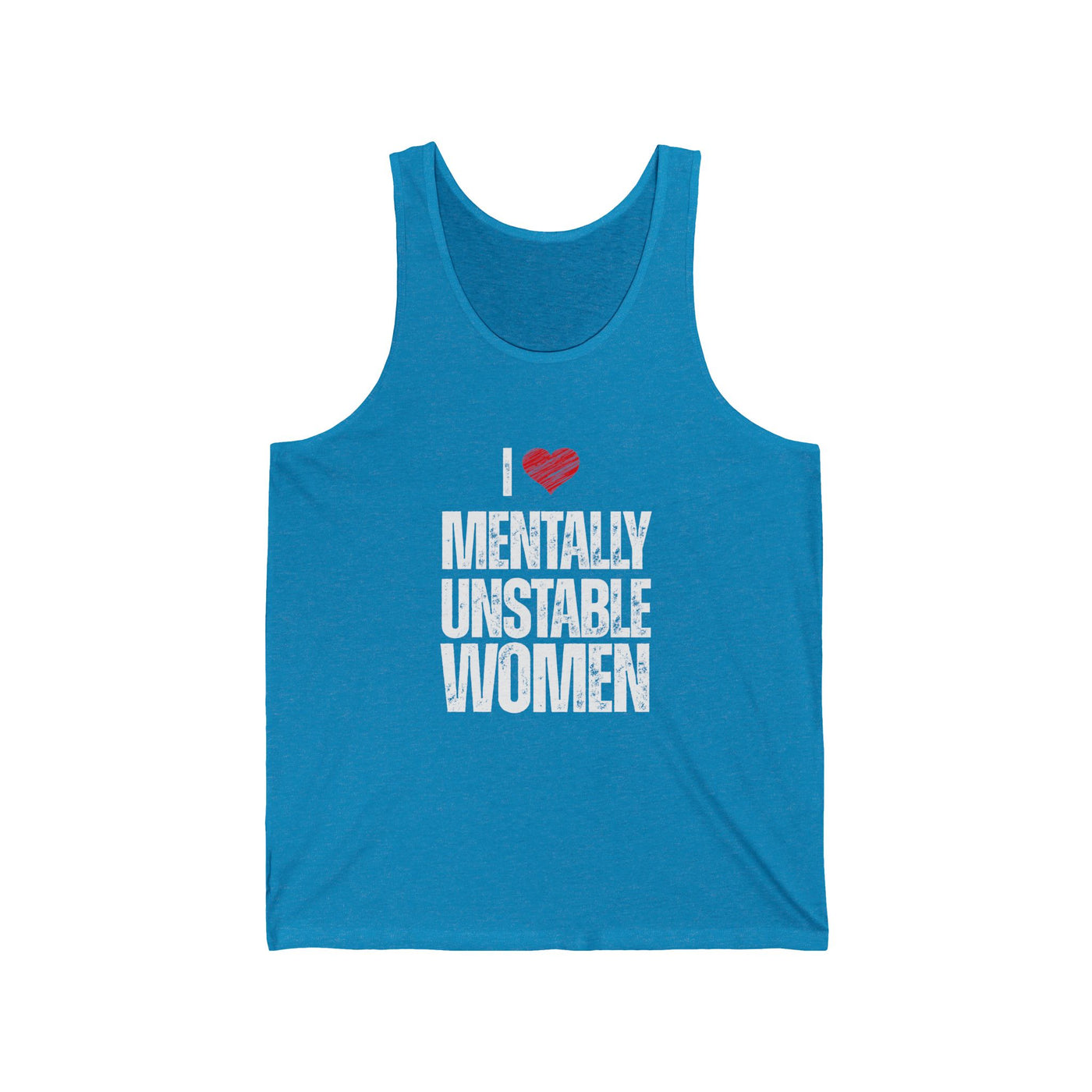 Mentally unstable Jersey Tank