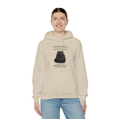 Annoyed Kitty Hooded Sweatshirt