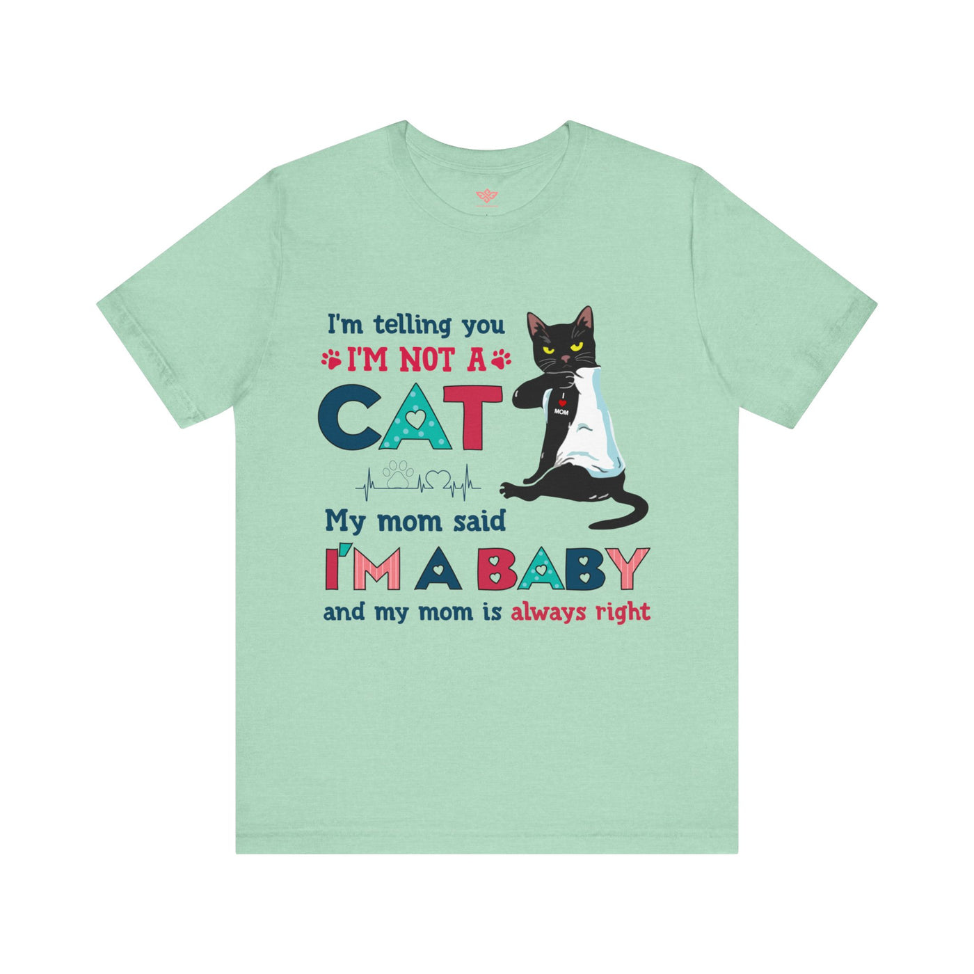 Cat Baby Short Sleeve Tee