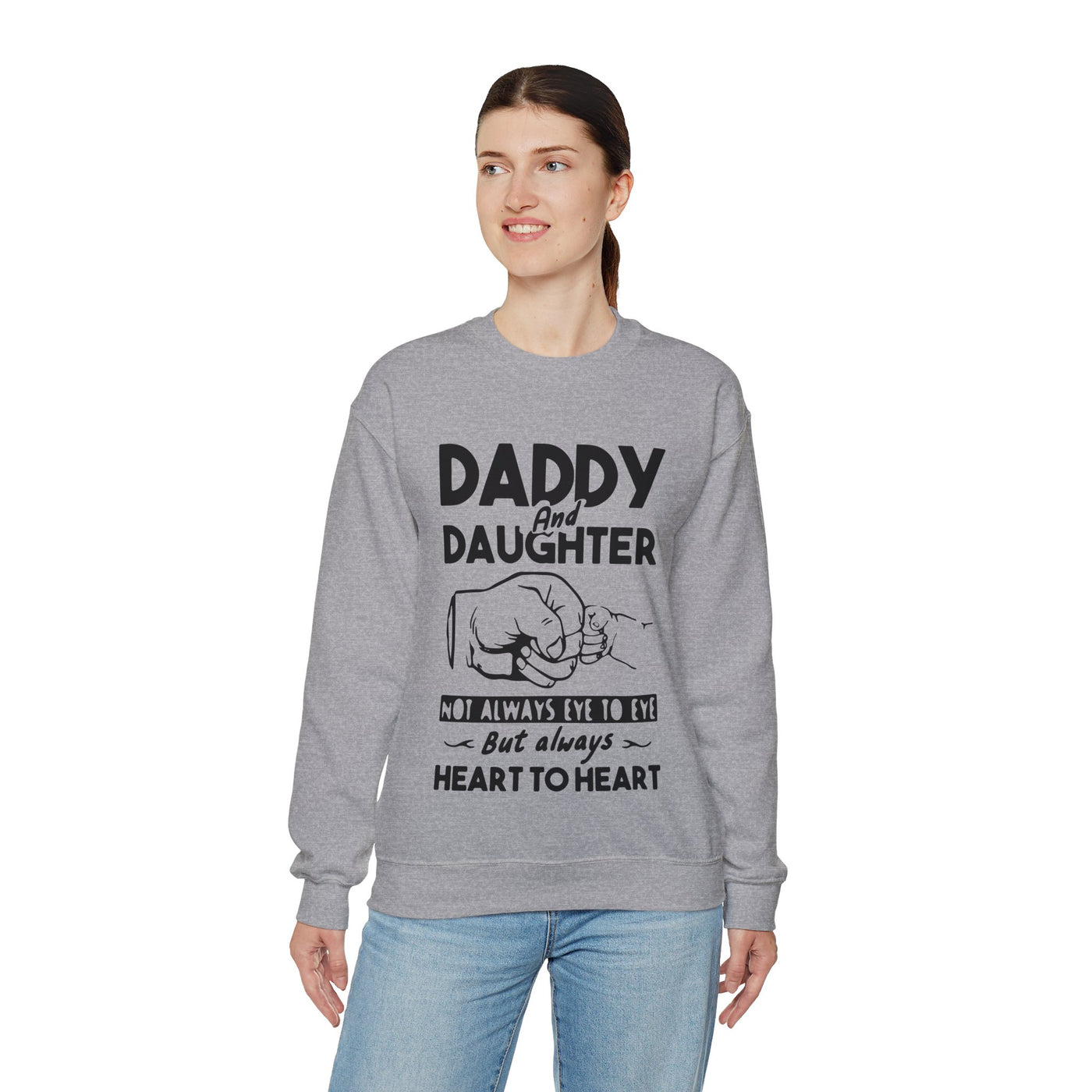 Daddy and Daughter Crewneck Sweatshirt