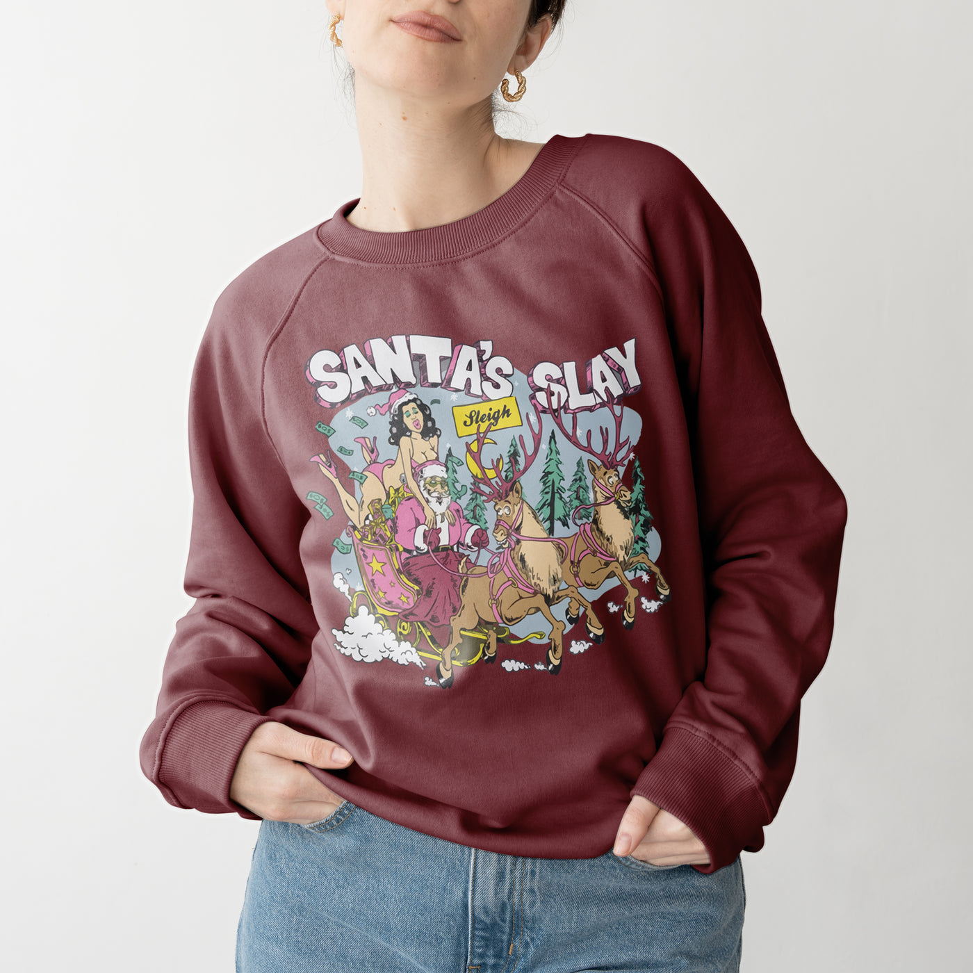 Santa Slay Sweatshirt