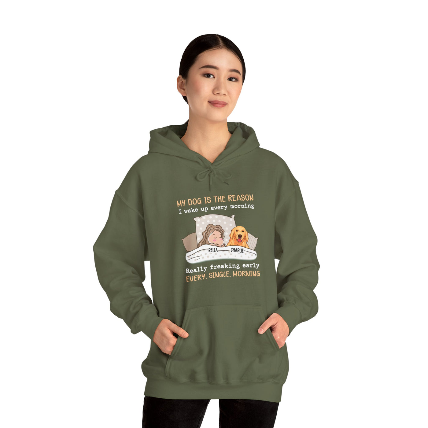 Bella & Charlie Hooded Sweatshirt