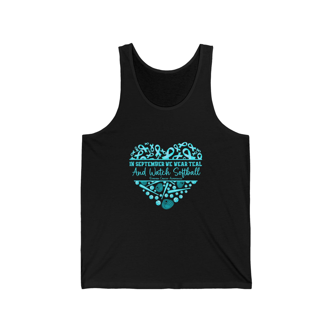 We Wear Teal Jersey Tank