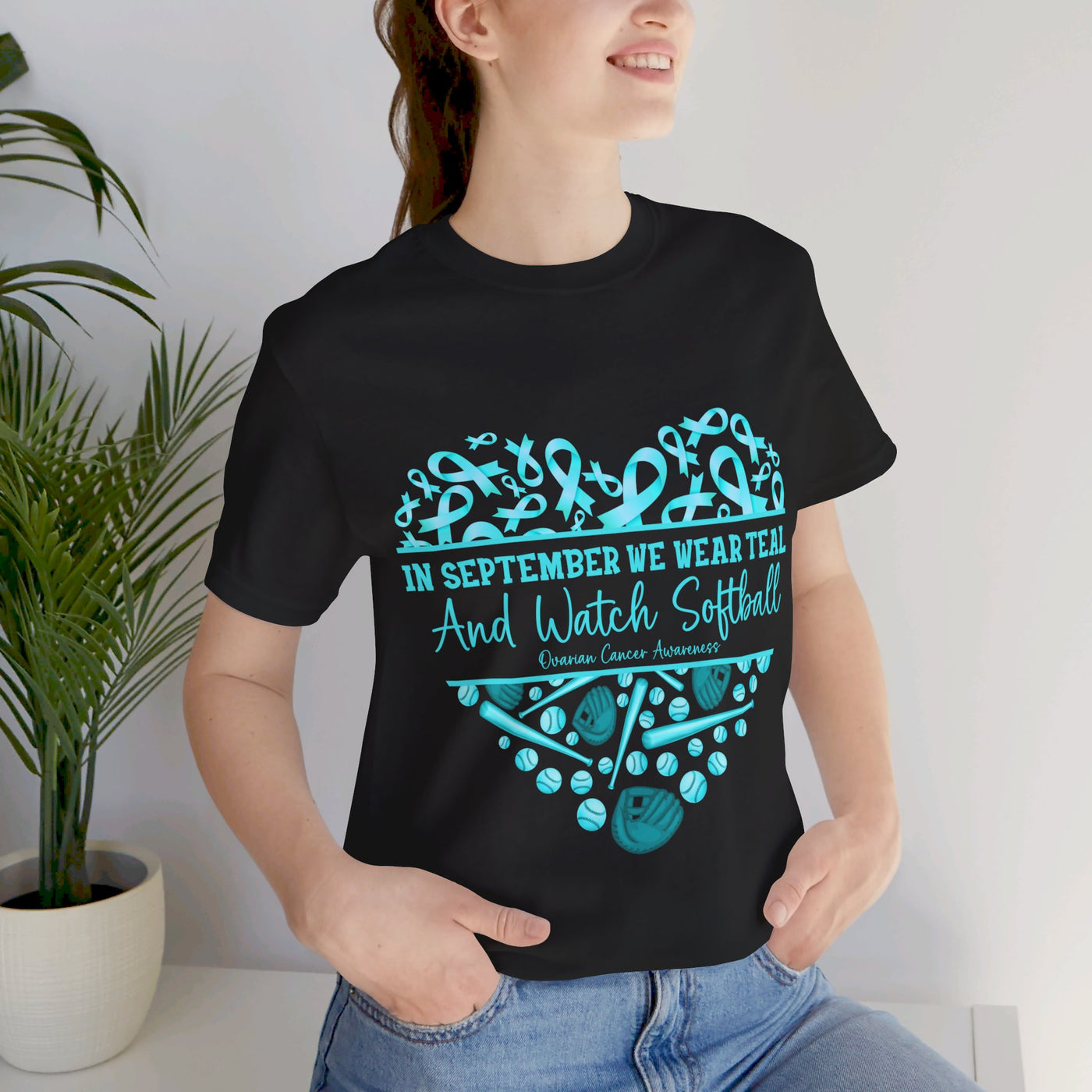 We Wear Teal Short Sleeve Tee