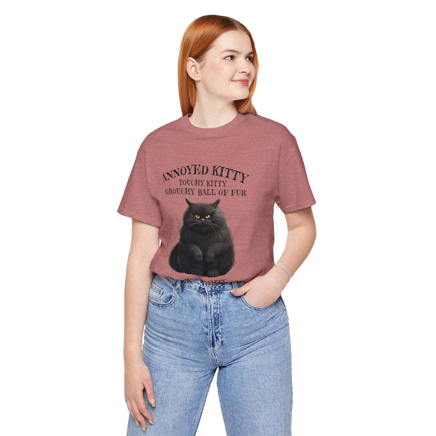 Annoyed Kitty Short Sleeve Tee