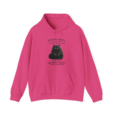 Annoyed Kitty Hooded Sweatshirt