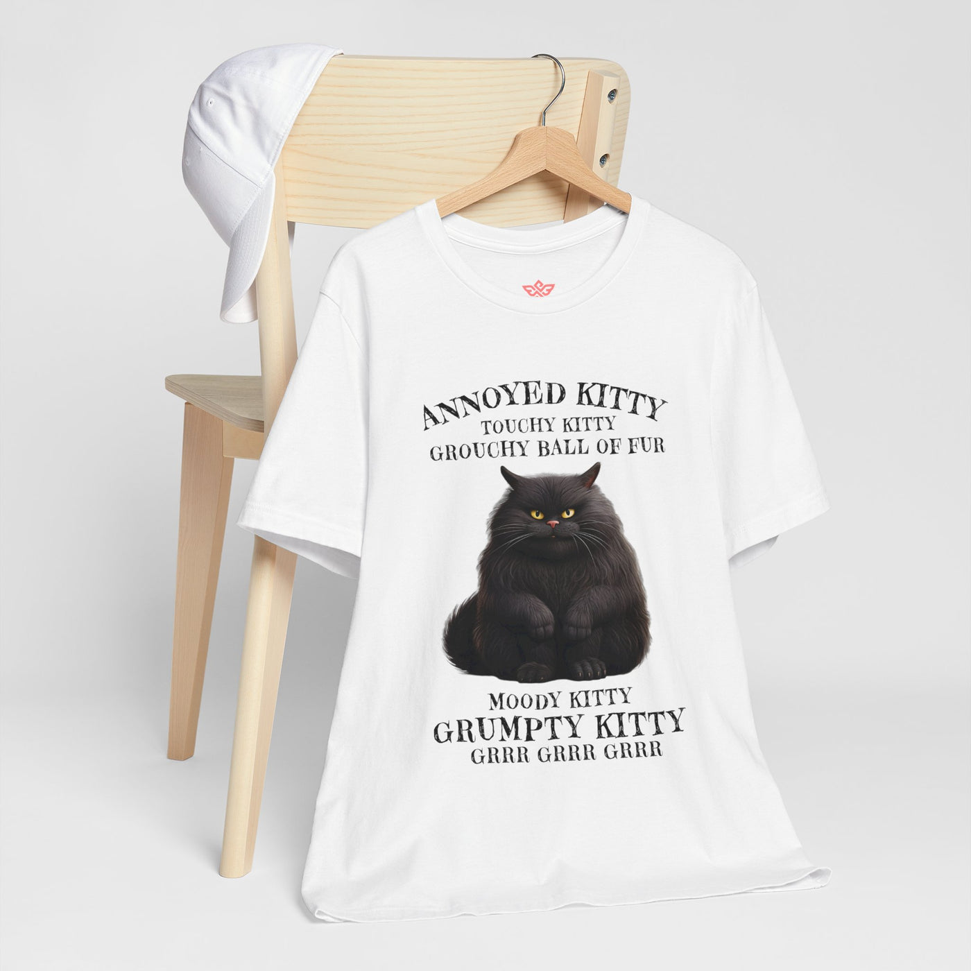 Annoyed Kitty Short Sleeve Tee