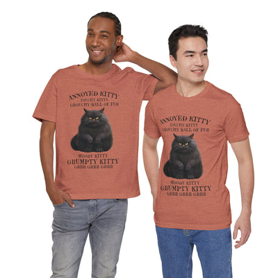 Annoyed Kitty Short Sleeve Tee