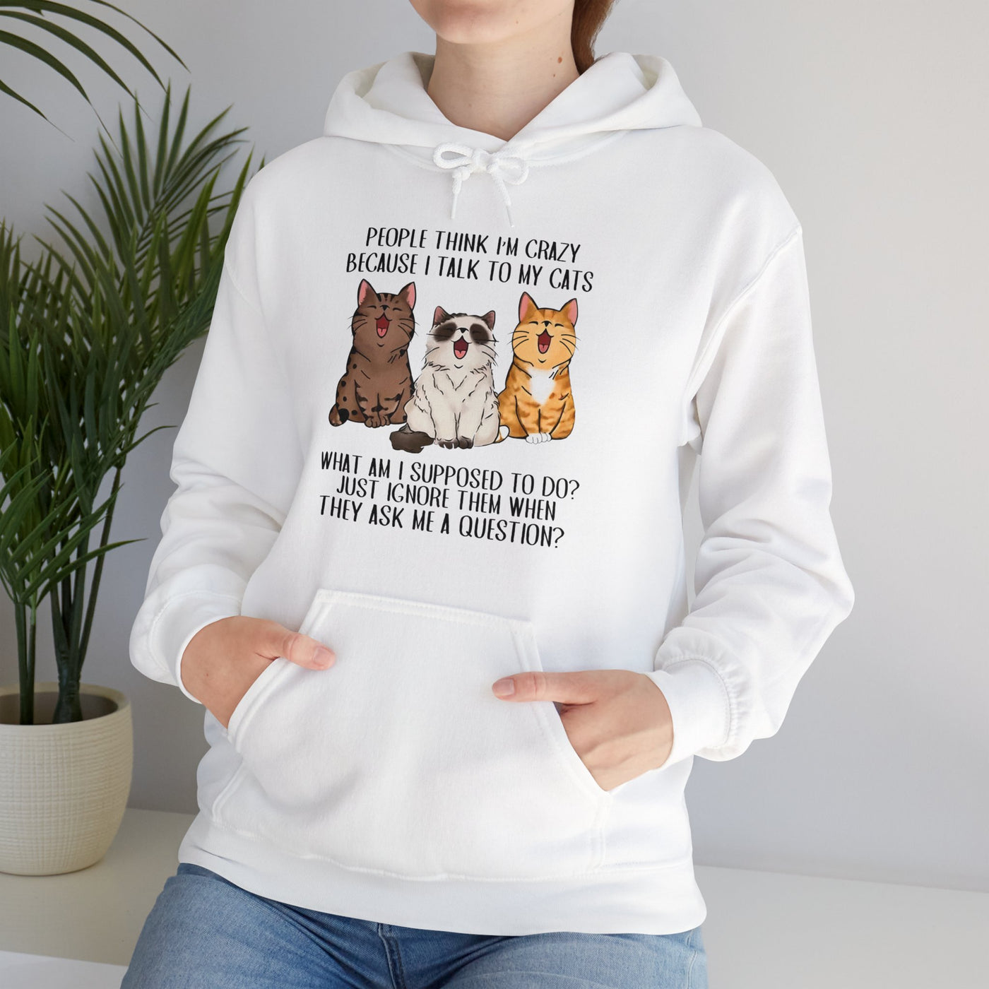 Crazy Hooded Sweatshirt