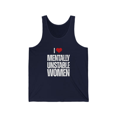 Mentally unstable Jersey Tank