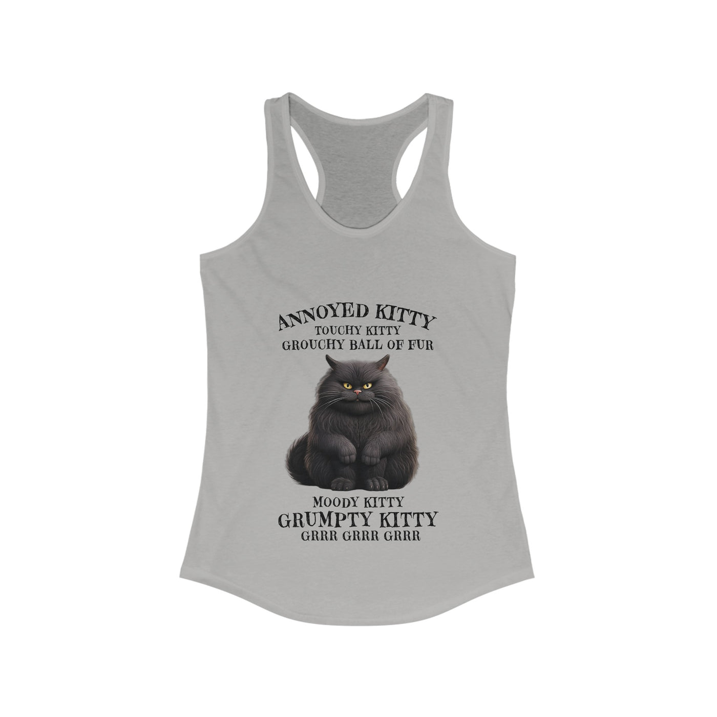 Annoyed Kitty Racerback Tank