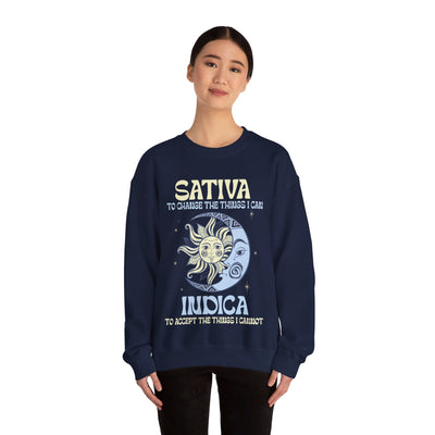 Sativa to change the things Crewneck Sweatshirt