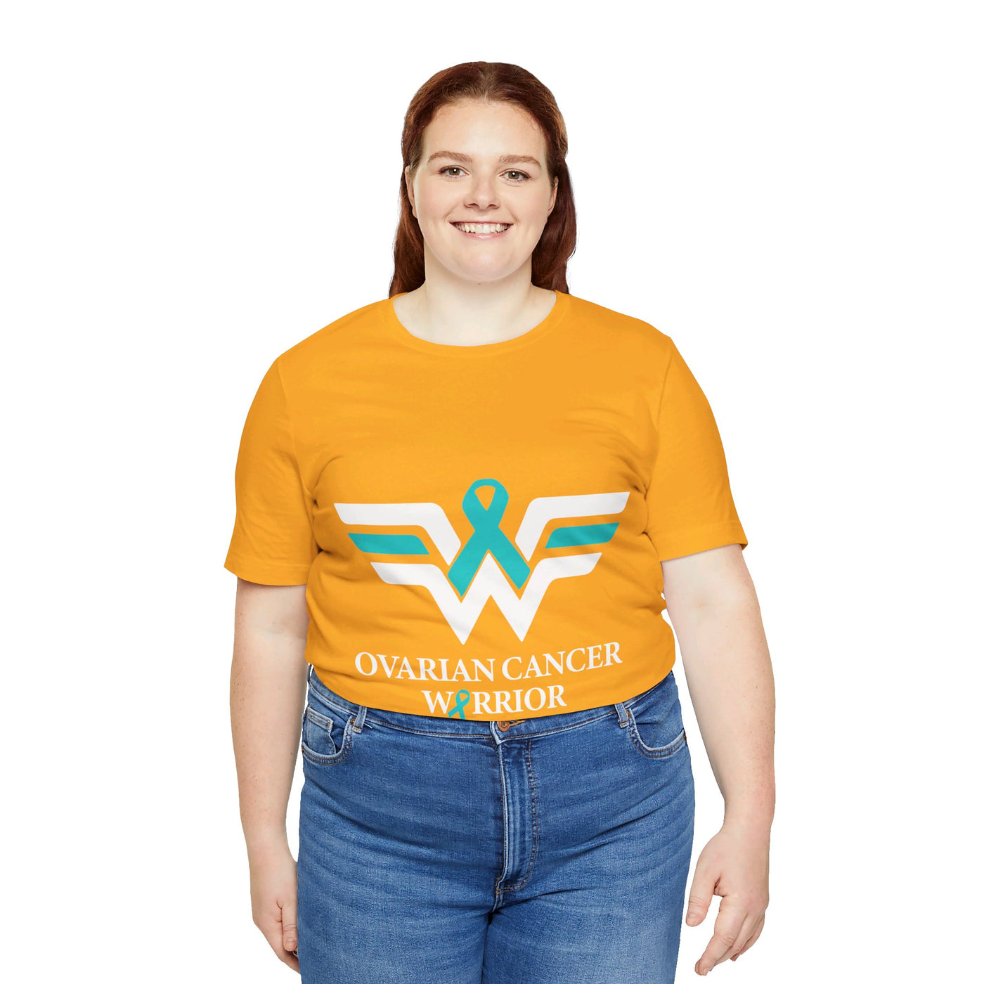 Ovarian Cancer Warrior Short Sleeve Tee