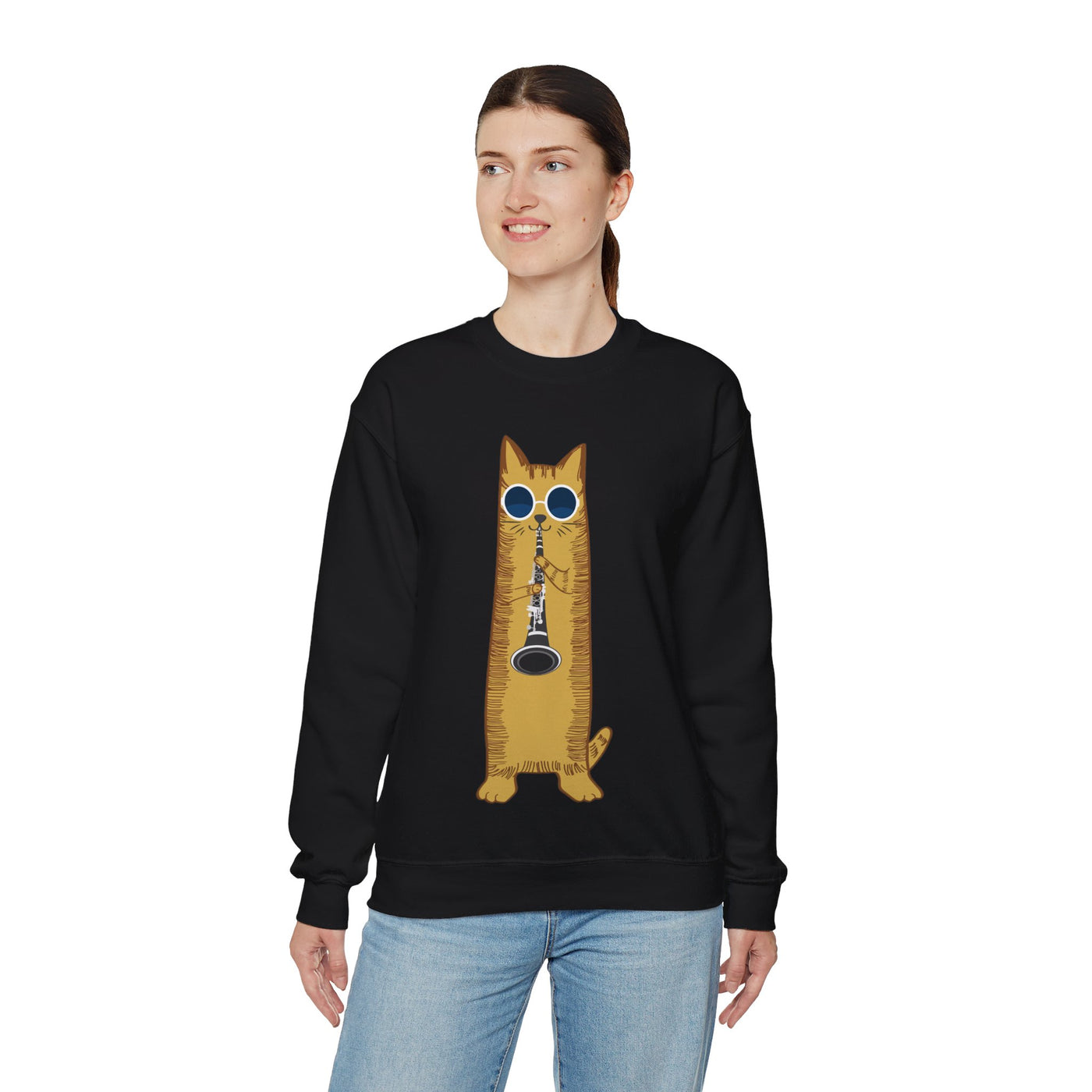 Cat Crewneck Sweatshirt