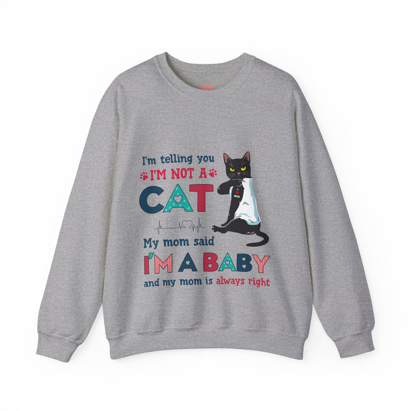 Cat Baby Crewneck Sweatshirt