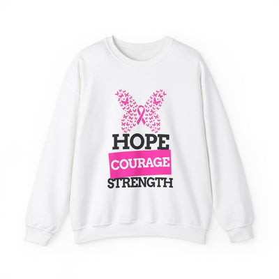 Hope.Courage.Strength Crewneck Sweatshirt