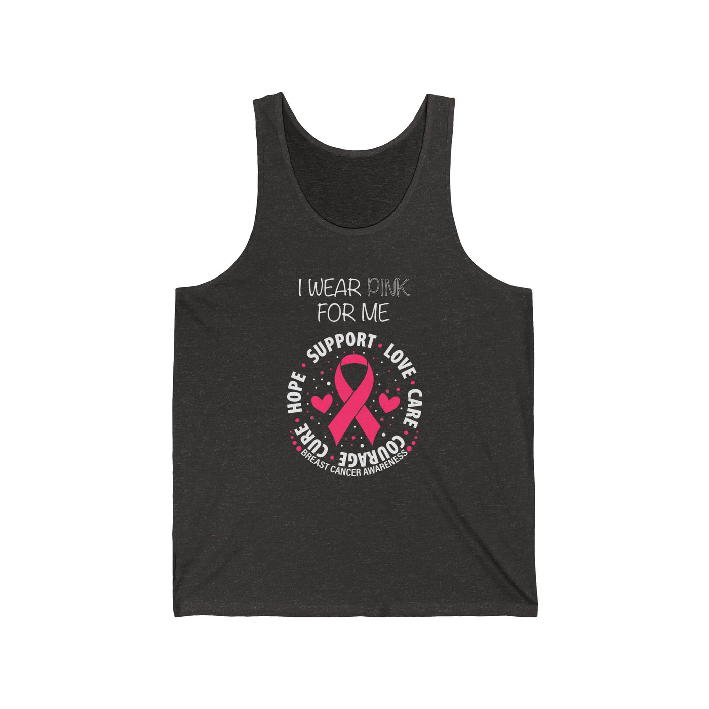 I WEAR PINK FOR ME Jersey Tank