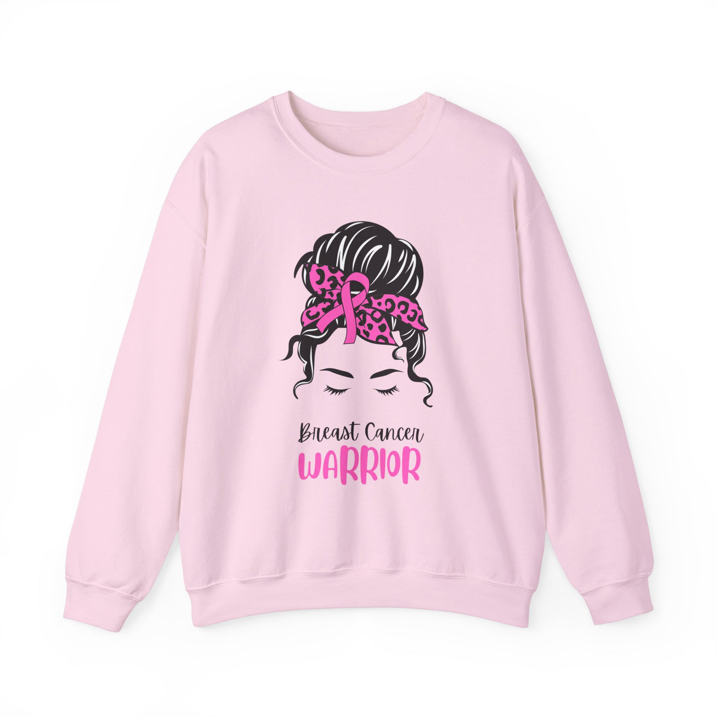 Breast Cancer Warrior Crewneck Sweatshirt