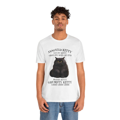 Annoyed Kitty Short Sleeve Tee