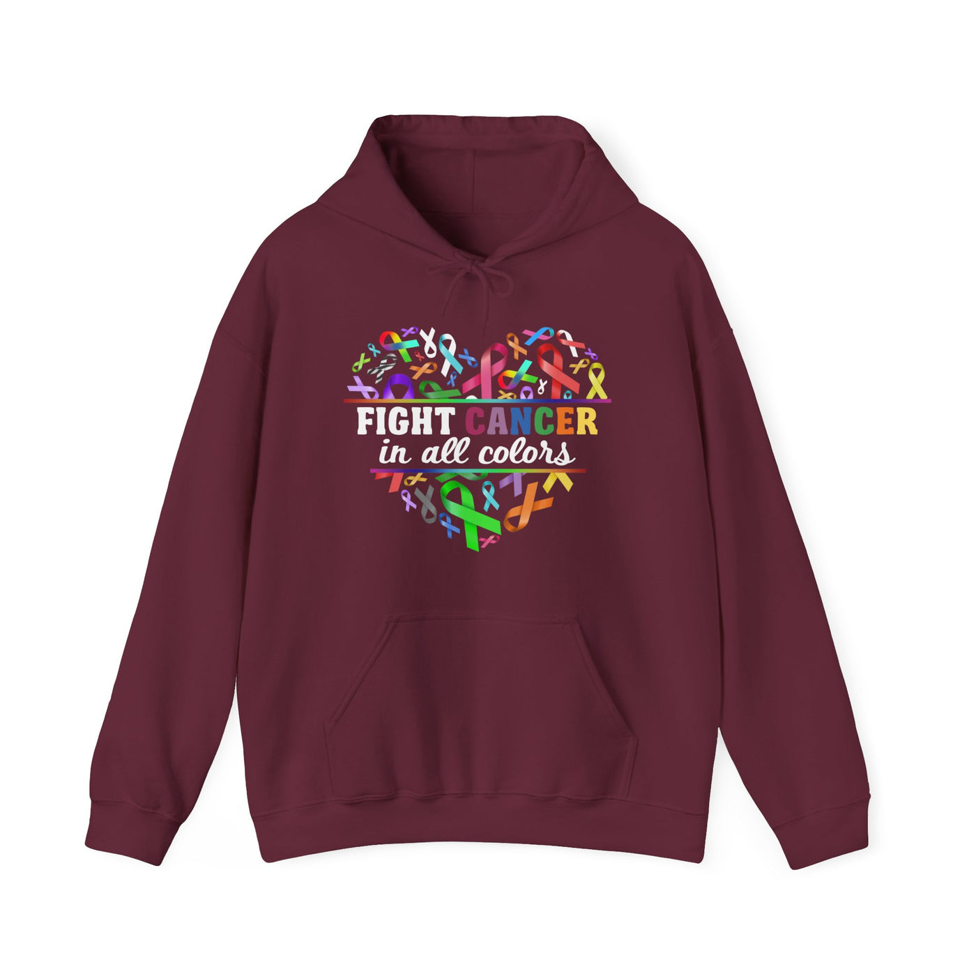 Fight in all colors Hooded Sweatshirt