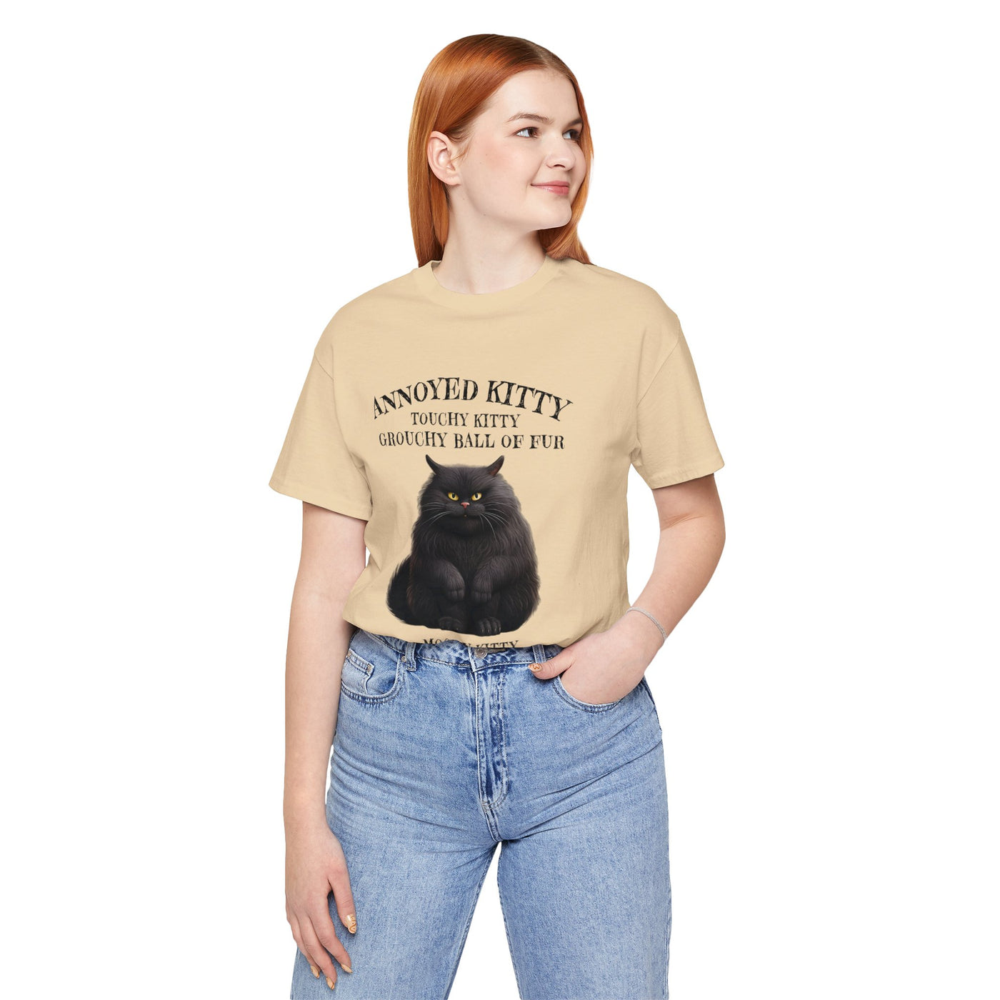 Annoyed Kitty Short Sleeve Tee