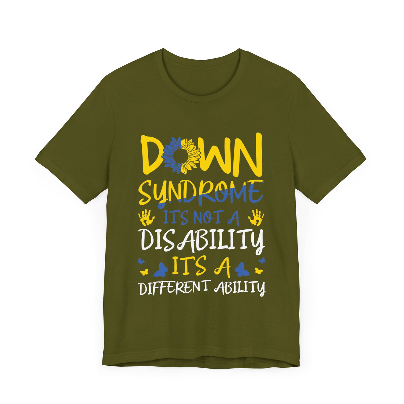 DOWN SUNDROME Short Sleeve Tee