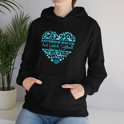 We Wear Teal Hooded Sweatshirt