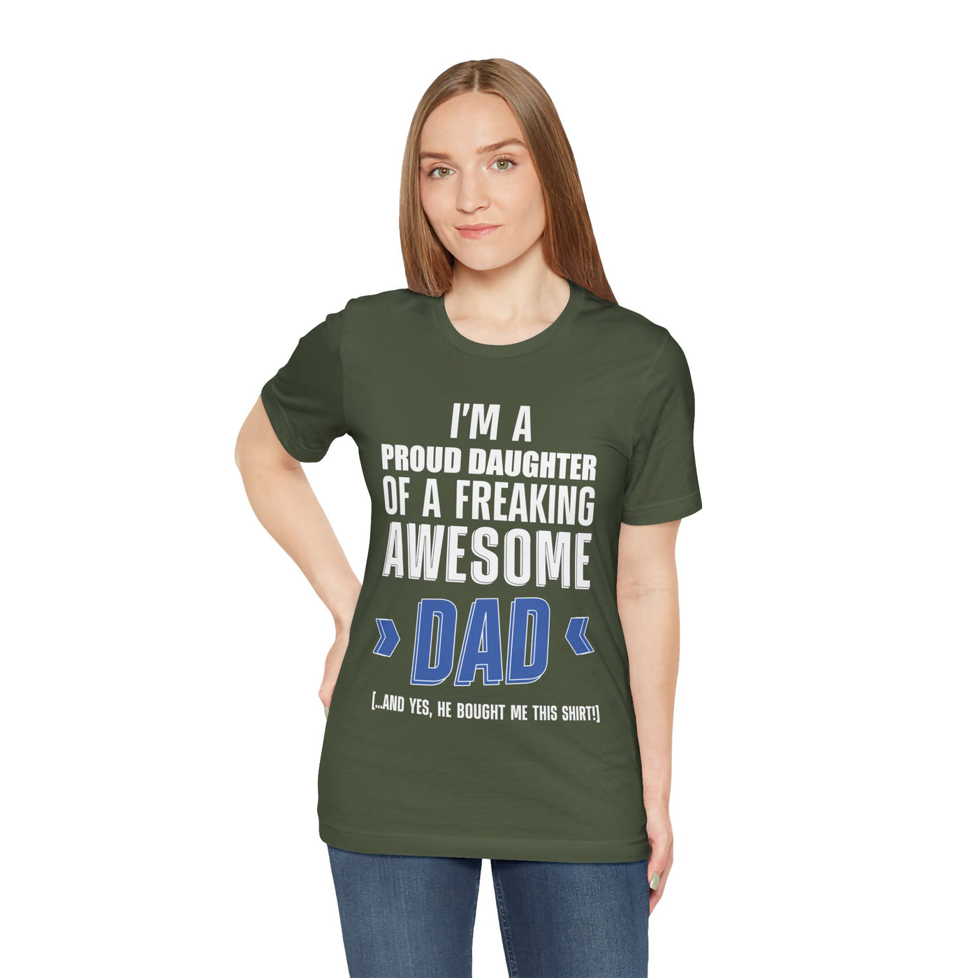 I'm proud daughter Short Sleeve Tee
