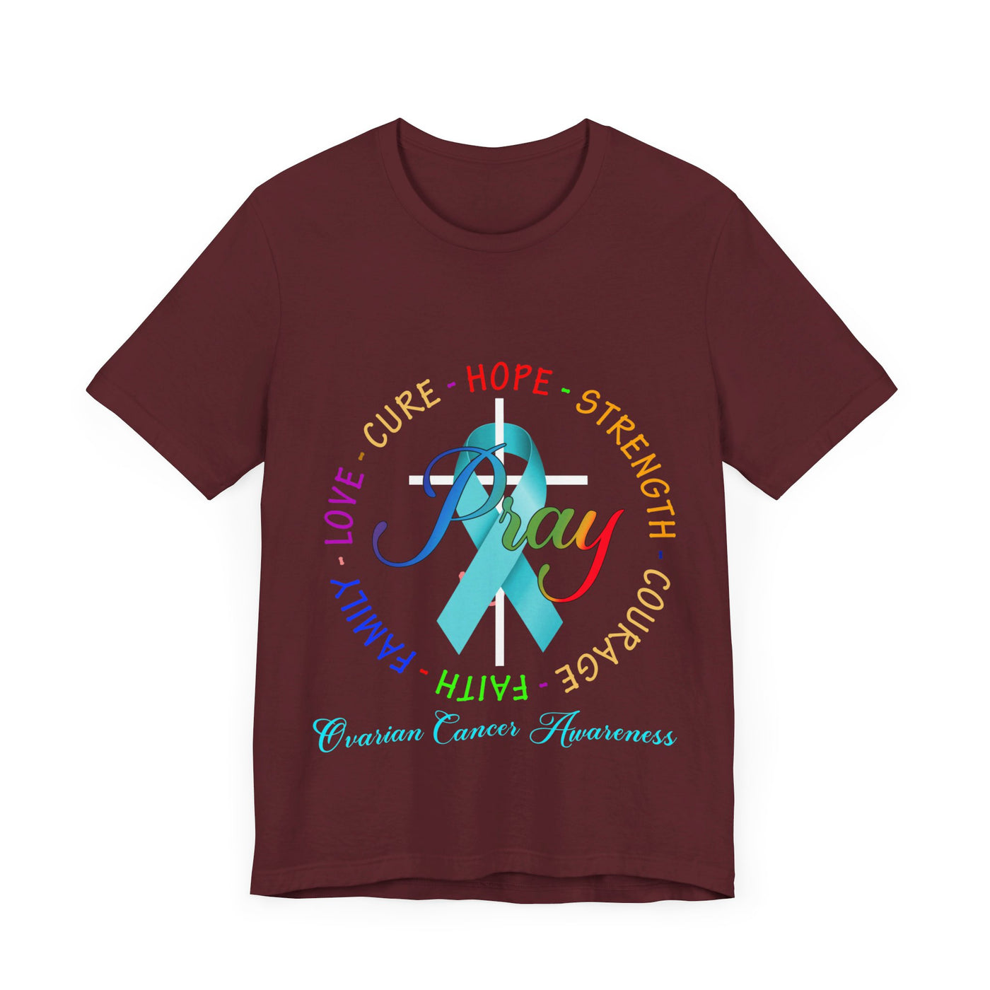 Ovarian Cancer Awareness Short Sleeve Tee