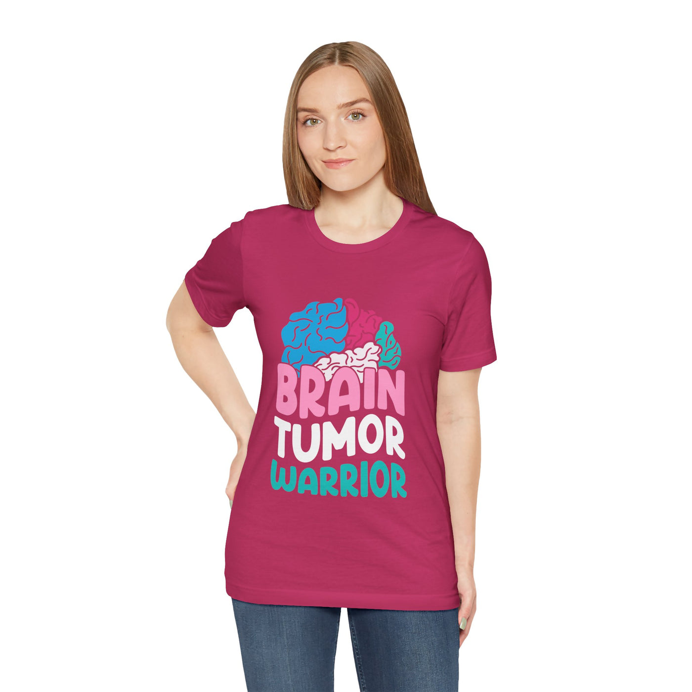 Brain Tumor Warrior Short Sleeve Tee