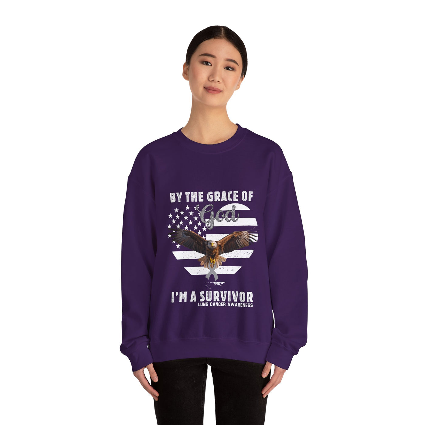 By The Grace Of God Crewneck Sweatshirt