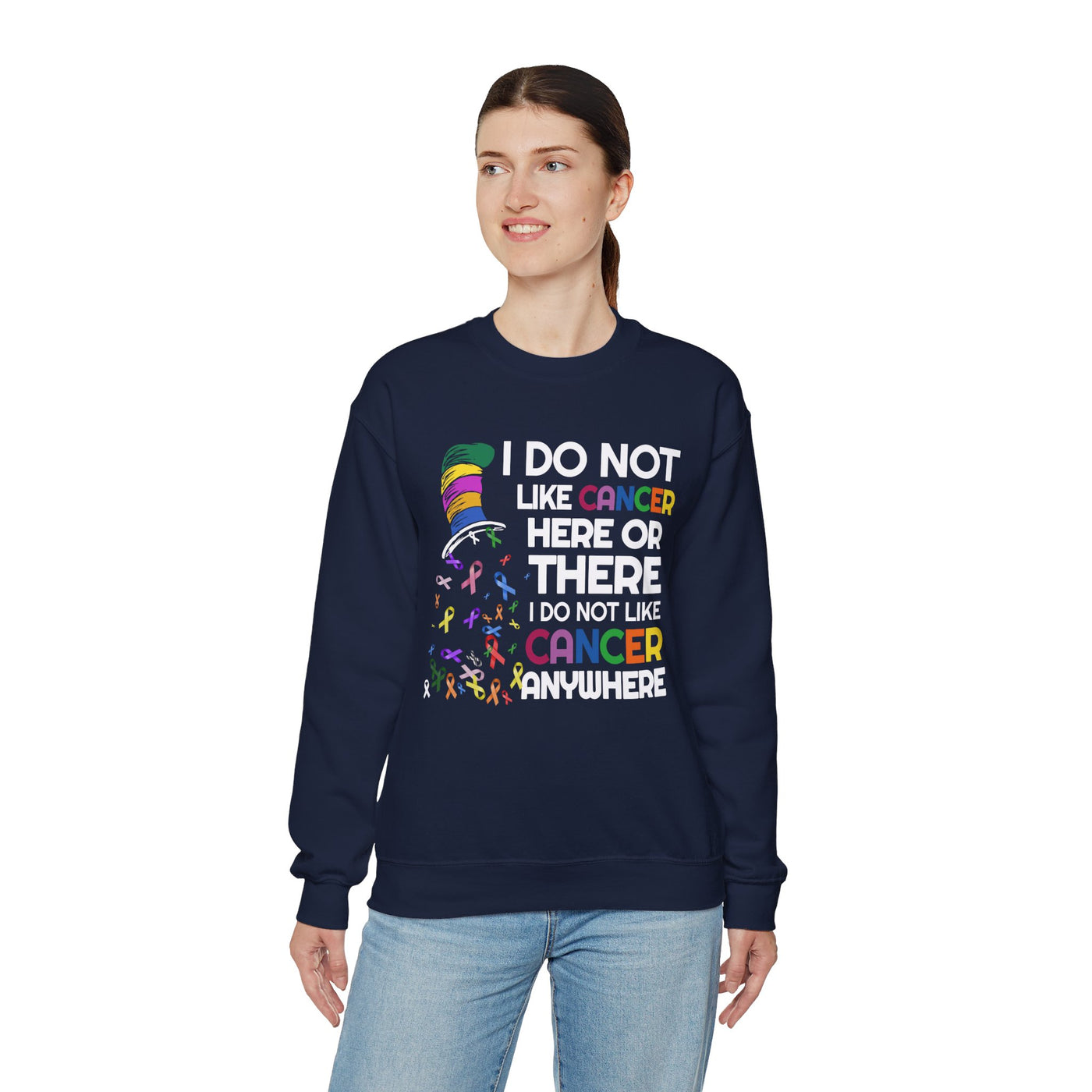 Health Awareness Crewneck Sweatshirt