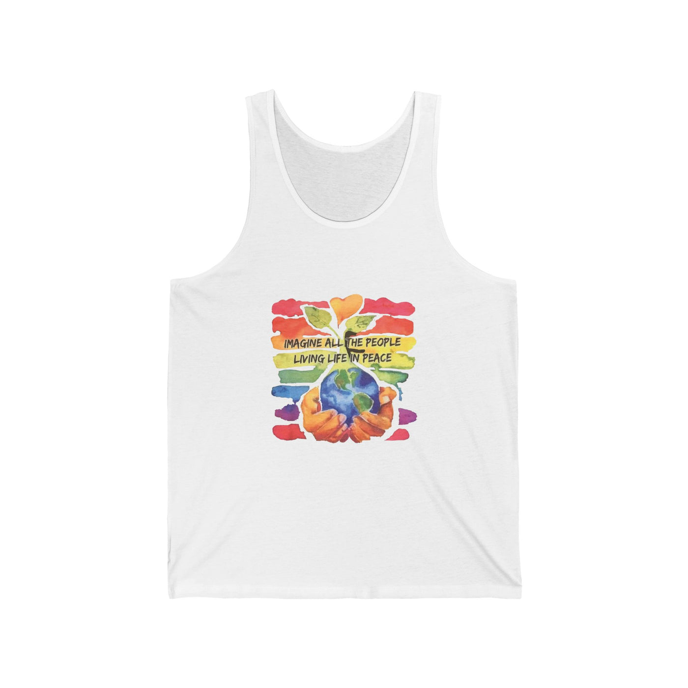 People living life in peace Jersey Tank