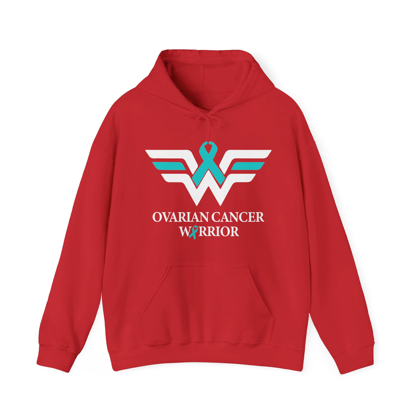 Ovarian Cancer Warrior Hooded Sweatshirt