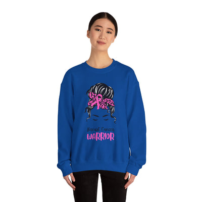 Breast Cancer Warrior Crewneck Sweatshirt