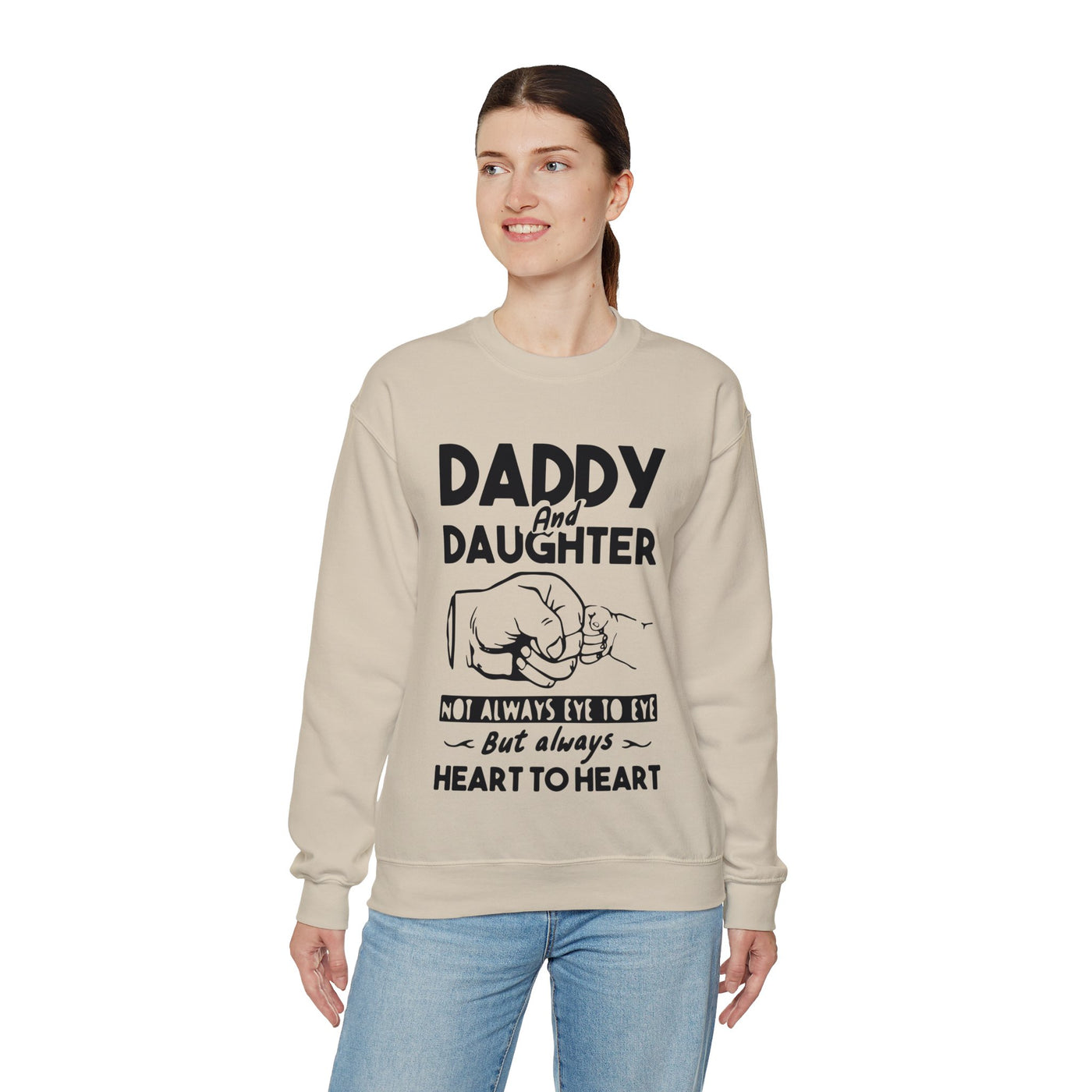 Daddy and Daughter Crewneck Sweatshirt