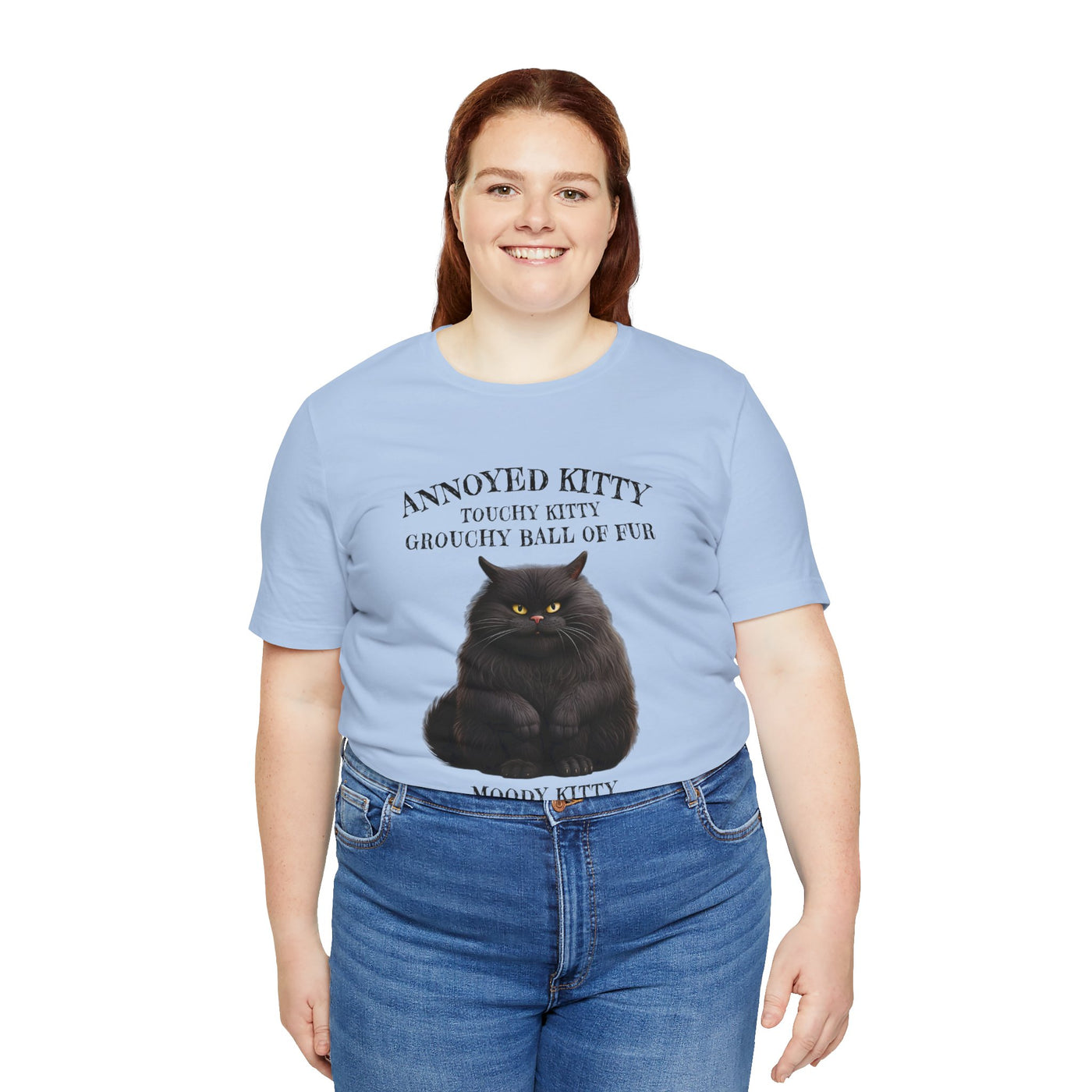 Annoyed Kitty Short Sleeve Tee