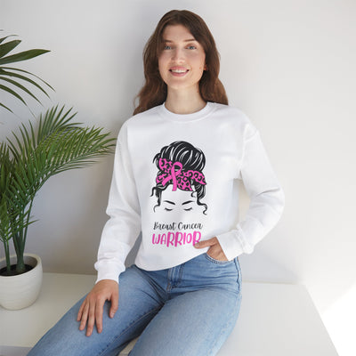 Breast Cancer Warrior Crewneck Sweatshirt