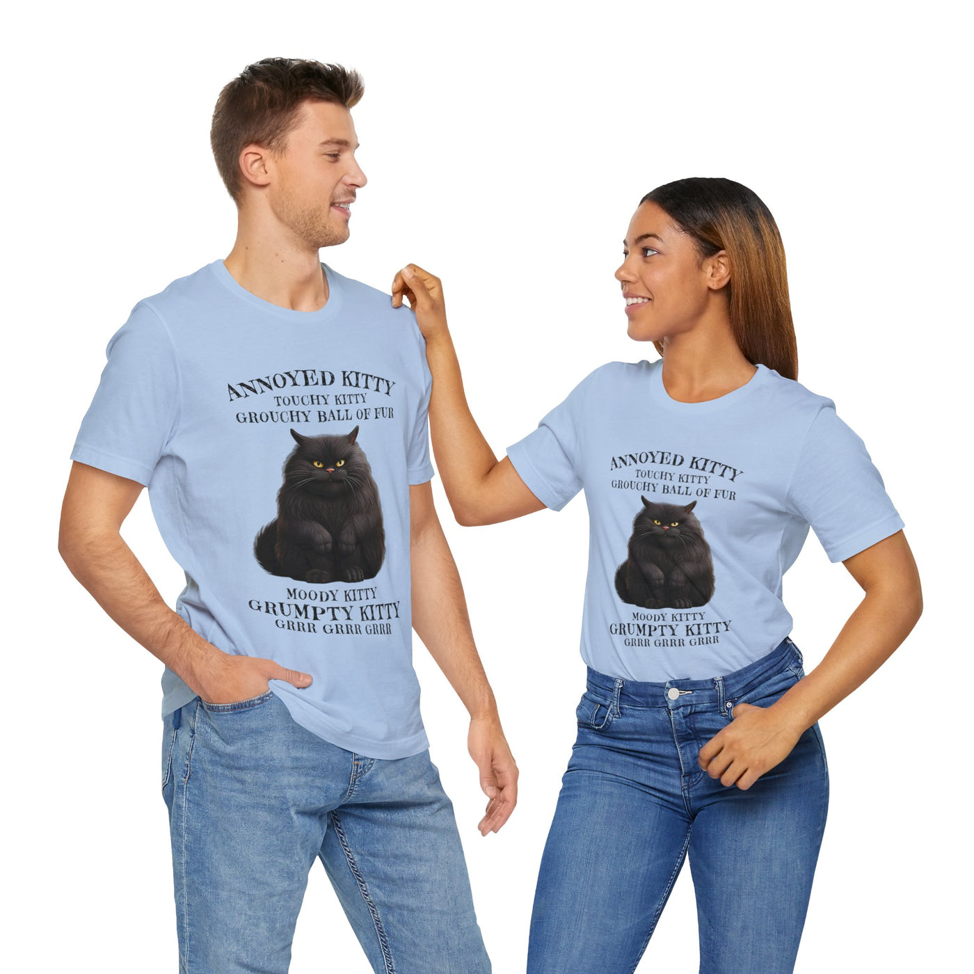 Annoyed Kitty Short Sleeve Tee