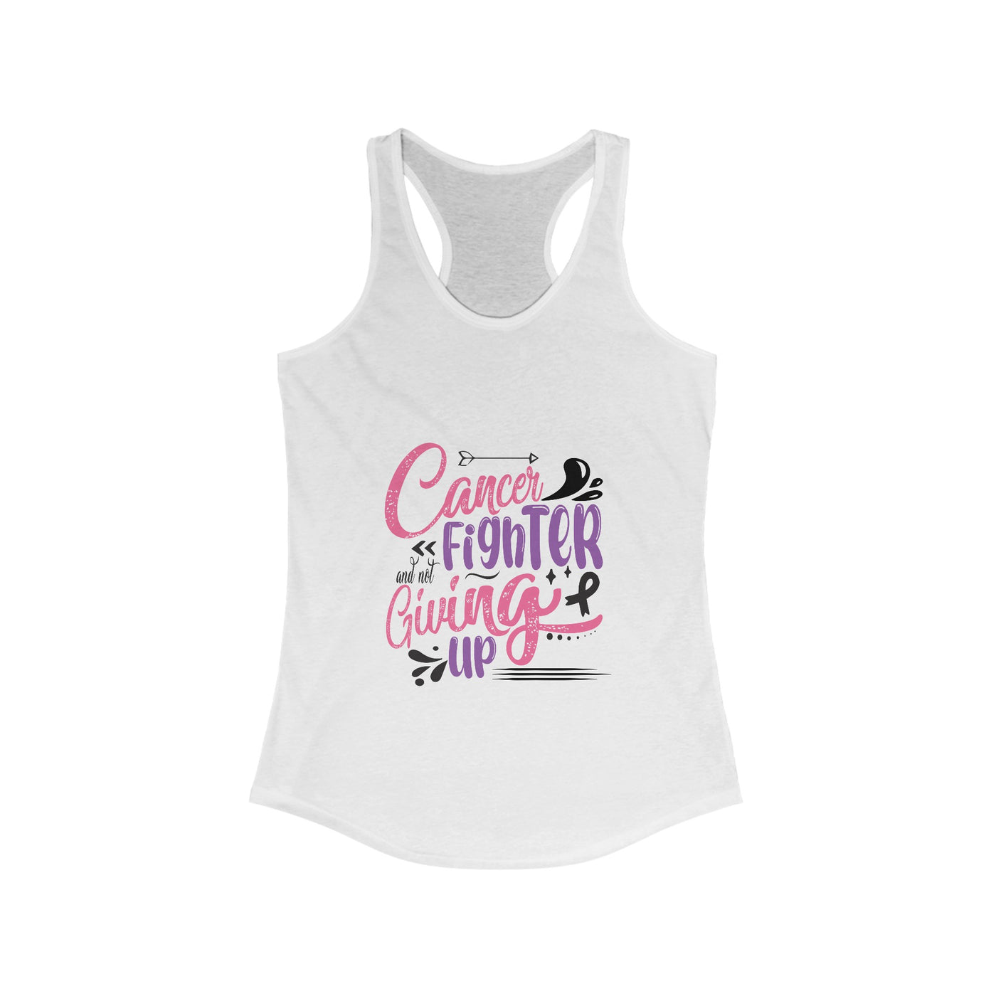 CANCER FIGHTER Racerback Tank