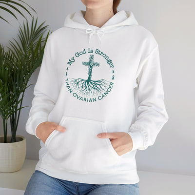 My God Is Stronger Hooded Sweatshirt