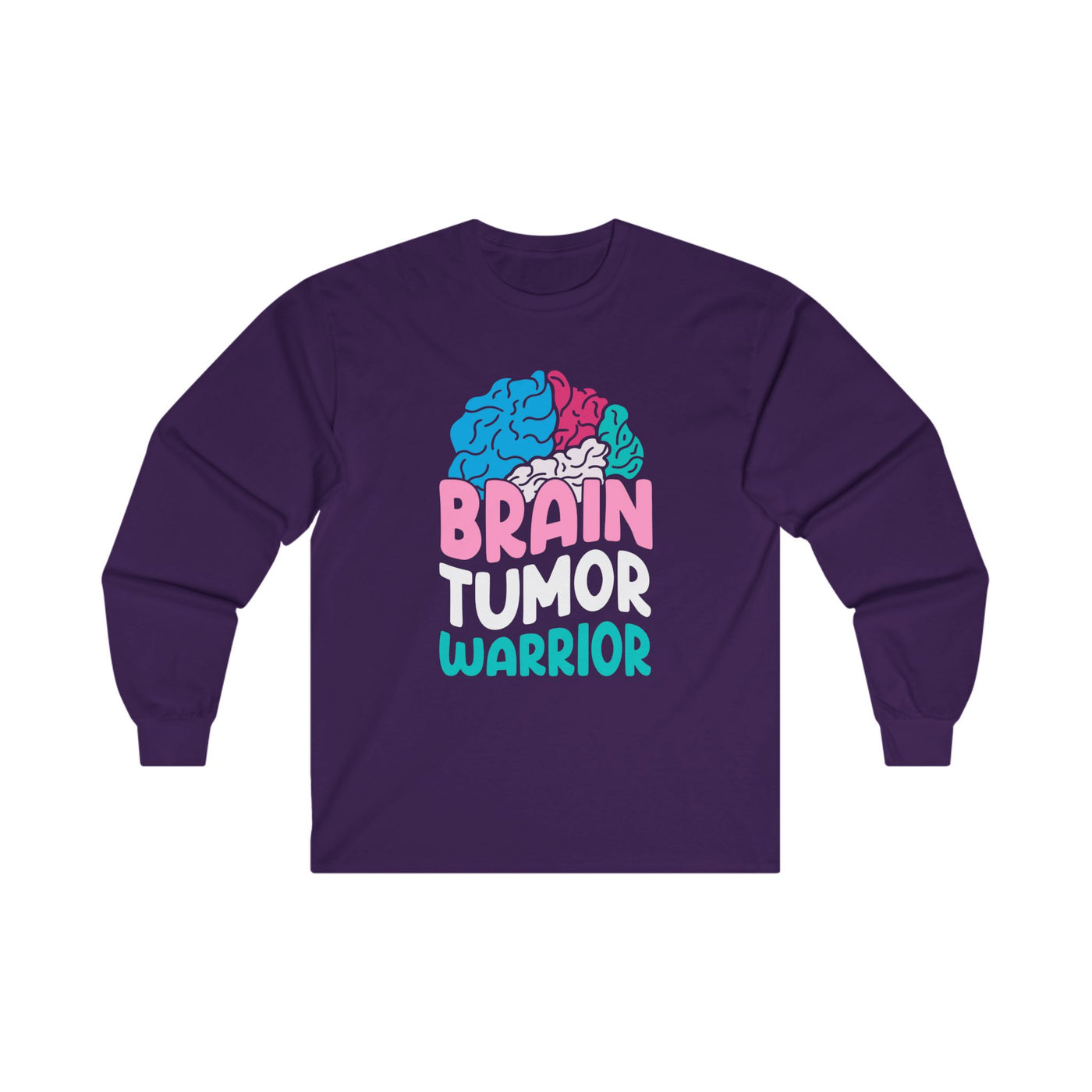 Brain Tumor Warrior Long Sleeve Tee