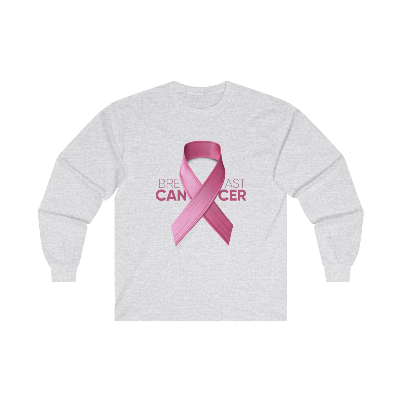 Pink Ribbon Long Sleeve Tee