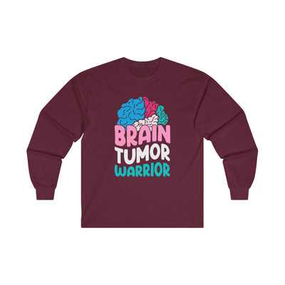 Brain Tumor Warrior Long Sleeve Tee