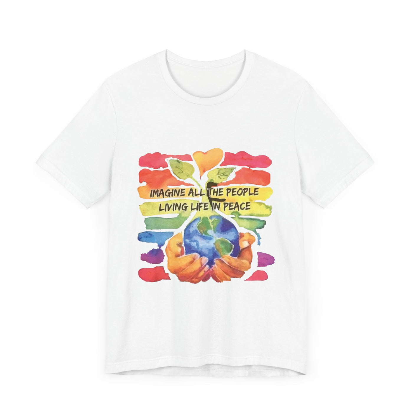 People living life in peace Short Sleeve Tee